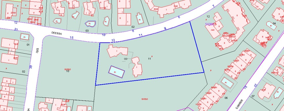 Terreno en Mont-roig del Camp, Tarragona en venta - Plano de solar - Imagen 2 de 2