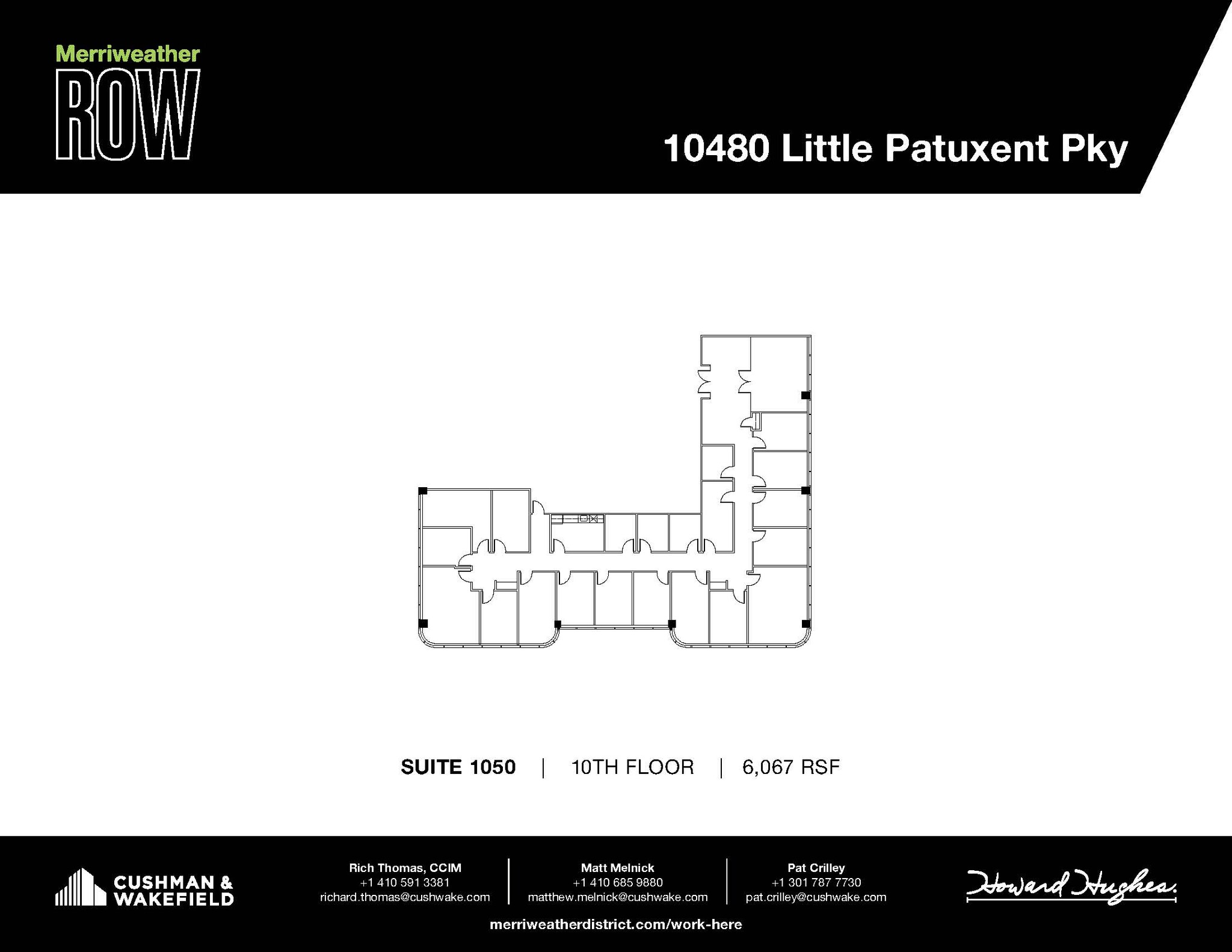 10480 Little Patuxent Pky, Columbia, MD en alquiler Plano de la planta- Imagen 1 de 1