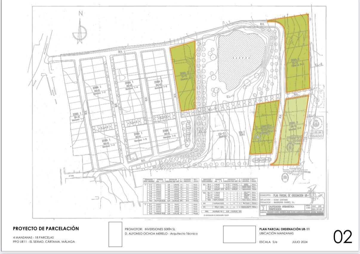 Terreno en Cártama, Málaga en venta Plano de la planta- Imagen 1 de 20