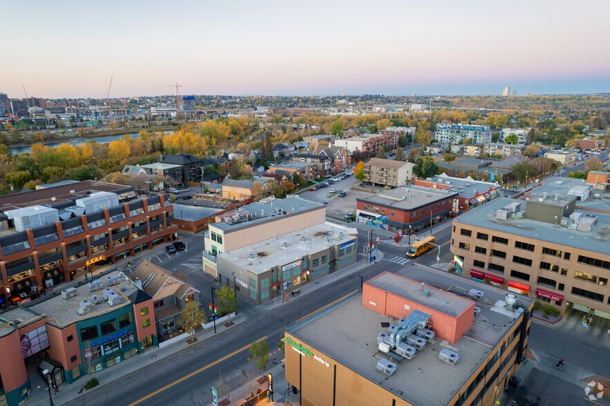 1217 Kensington Rd NW, Calgary, AB en alquiler - Vista aérea - Imagen 3 de 6