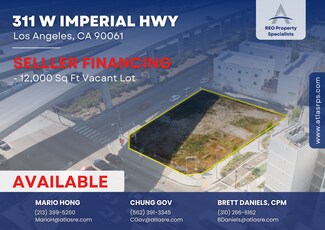 Más detalles de 311 W Imperial Hwy, Los Angeles, CA - Terreno en venta