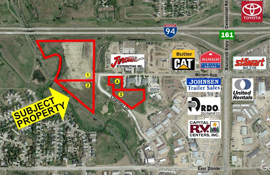 Channel Dr & Miriam Ave, Bismarck, ND en venta - Otros - Imagen 2 de 4