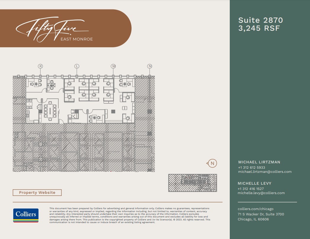 55 E Monroe St, Chicago, IL en alquiler Plano de la planta- Imagen 1 de 1