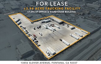 Más detalles para 13856 Slover Ave, Fontana, CA - Terrenos en alquiler