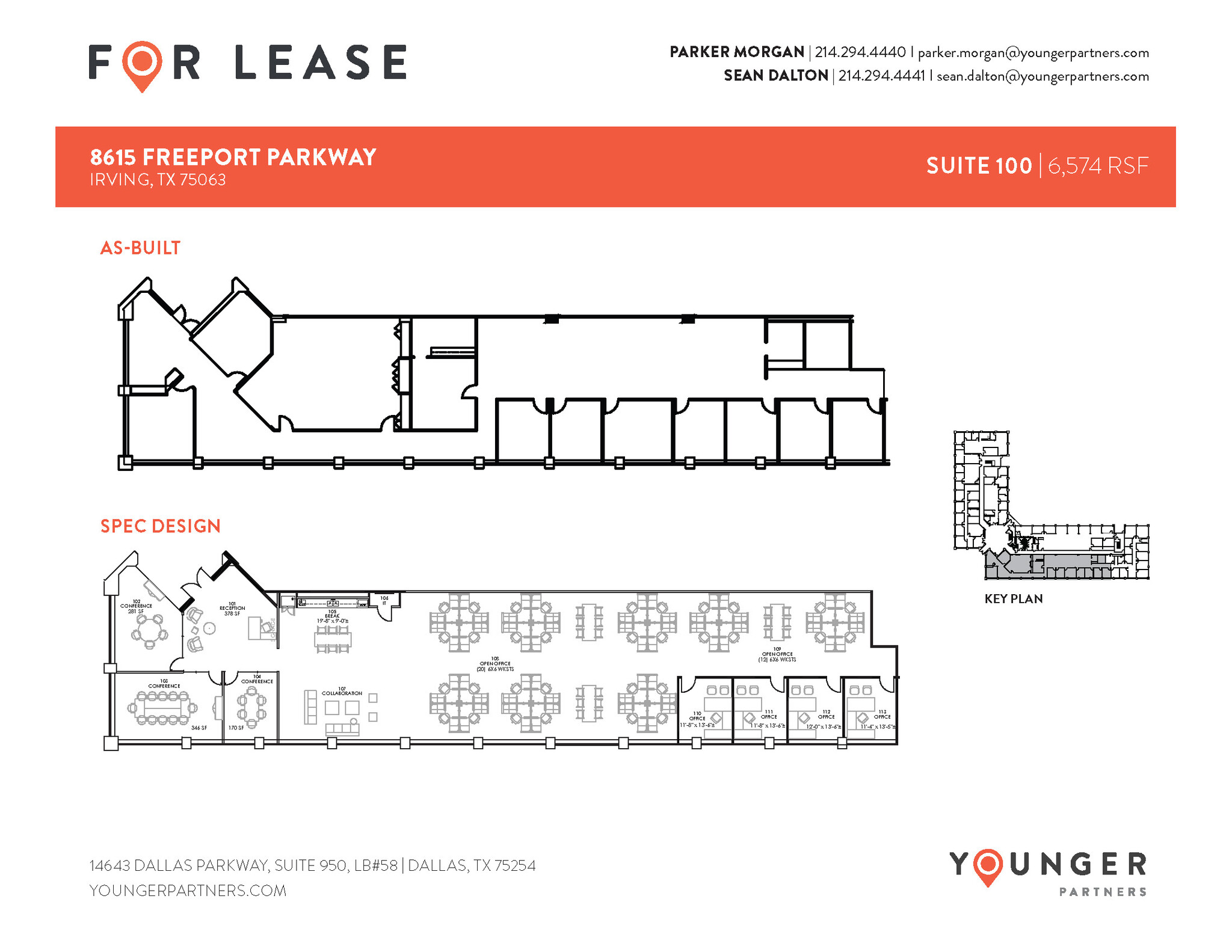 8615 Freeport Pky, Irving, TX en alquiler Plano de la planta- Imagen 1 de 2