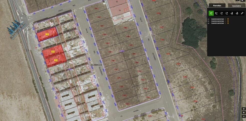 Calle de la Rueda cartera de 3 inmuebles en venta en LoopNet.es - Vista aérea - Imagen 3 de 3