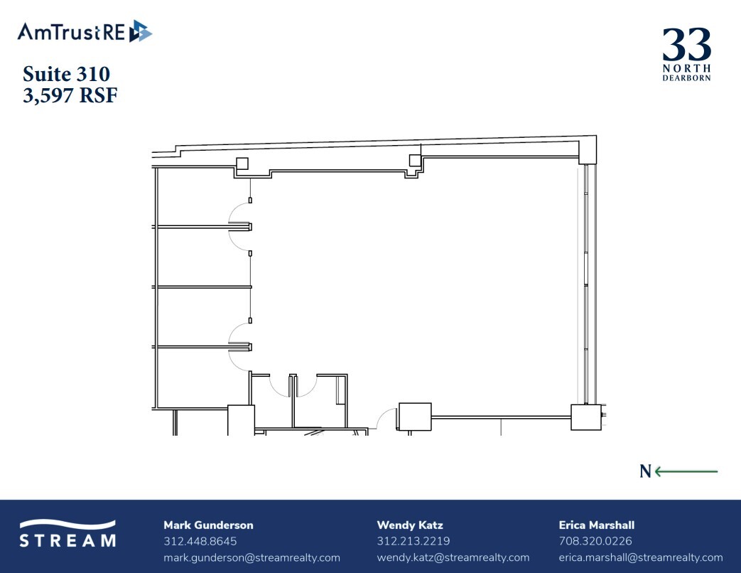 33 N Dearborn St, Chicago, IL en alquiler Plano de la planta- Imagen 1 de 1