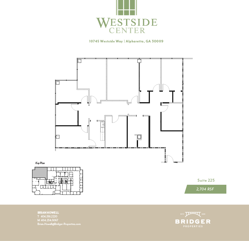 10745 Westside Way, Alpharetta, GA en alquiler Plano de la planta- Imagen 1 de 1