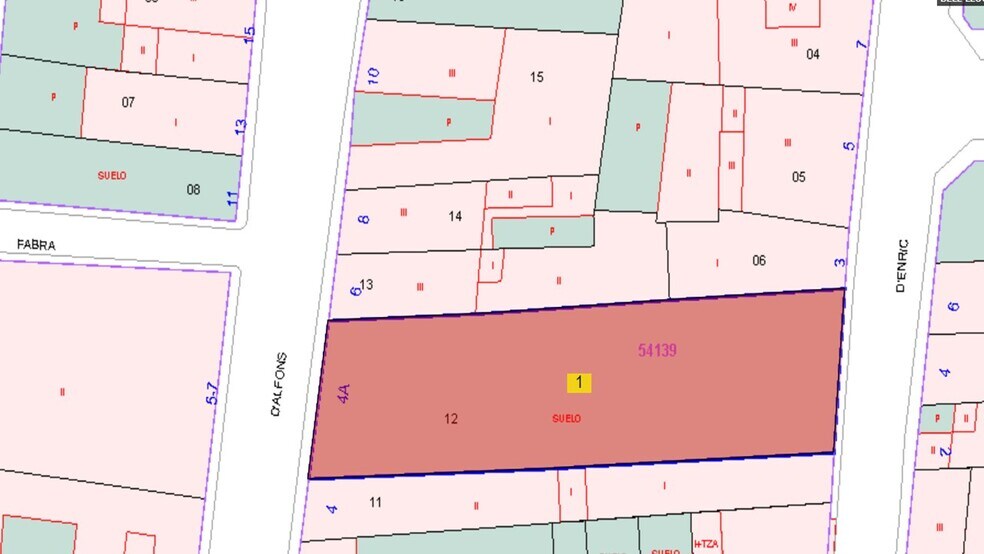 Terreno en Bell-lloc d'Urgell, Lérida en venta - Plano del sitio - Imagen 2 de 2