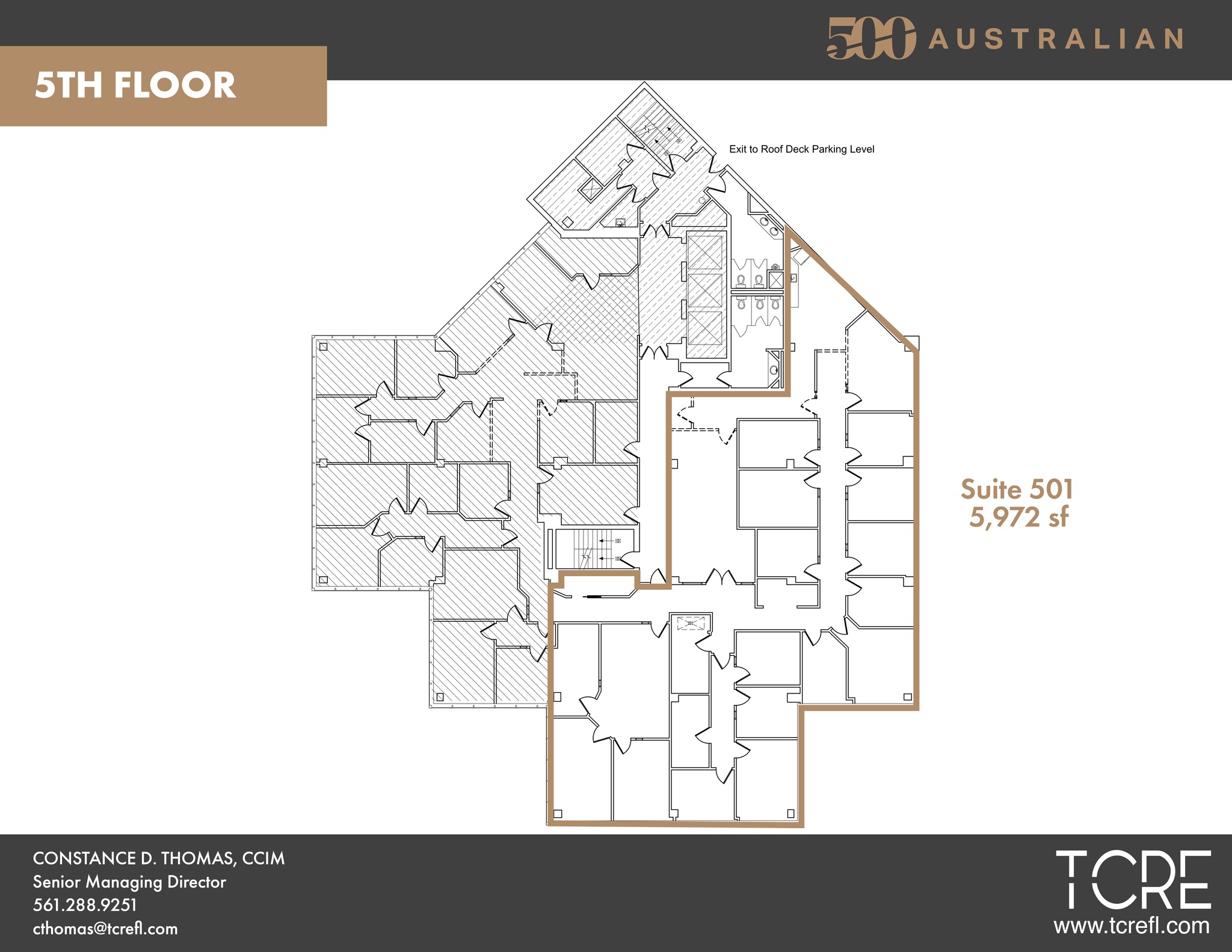 500 S Australian Ave, West Palm Beach, FL en alquiler Plano del sitio- Imagen 1 de 1