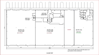 111 Central Park Pl, Sanford, FL en alquiler Plano de la planta- Imagen 1 de 3