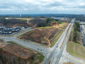 Intersection of 411 & Burnt Hickory Connector, Cartersville, GA - VISTA AÉREA  vista de mapa - Image1