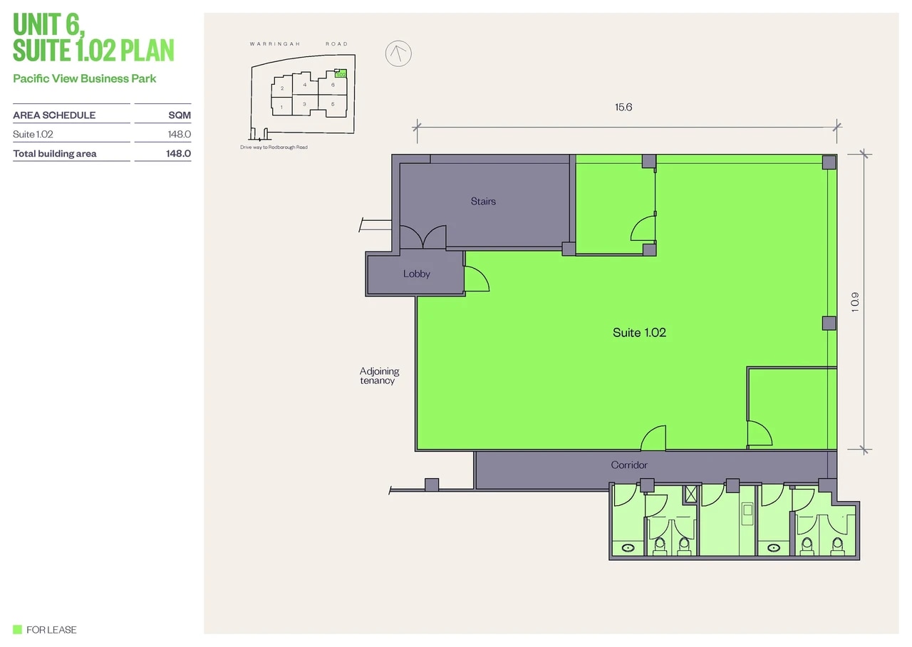10 Rodborough Rd, FRENCHS FOREST en alquiler Plano de la planta- Imagen 1 de 1