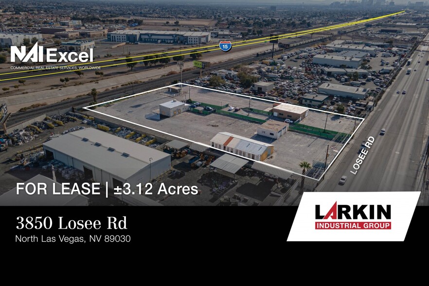 3850 Losee Rd, North Las Vegas, NV en alquiler - Vista aérea - Imagen 1 de 10