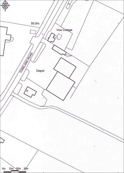 Toseland Rd, Graveley en alquiler - Plano del sitio - Imagen 2 de 2