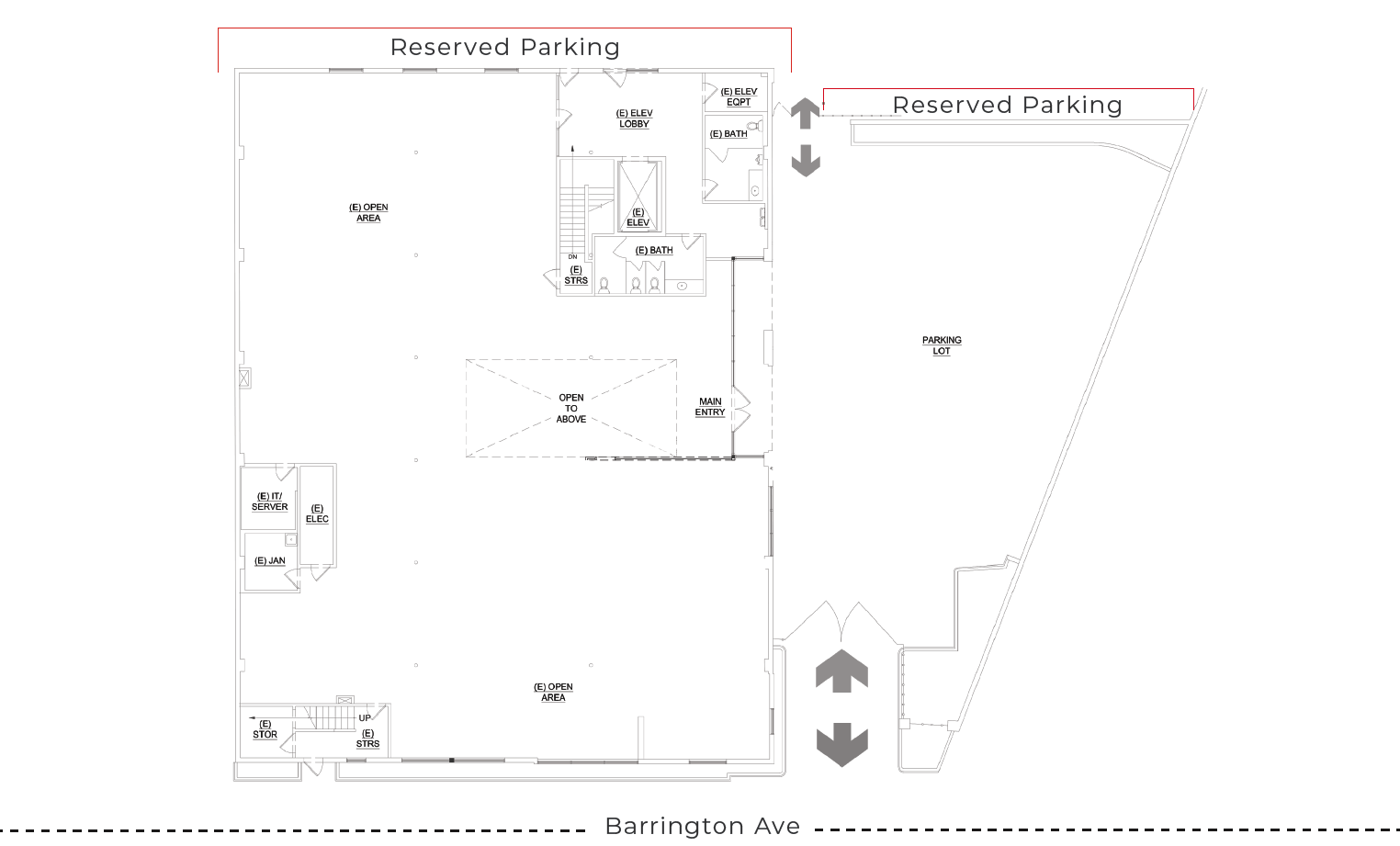 2250 S Barrington Ave, Los Angeles, CA en venta Plano de la planta- Imagen 1 de 8