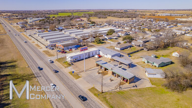 112 W Kilpatrick St, Cleburne, TX - VISTA AÉREA  vista de mapa