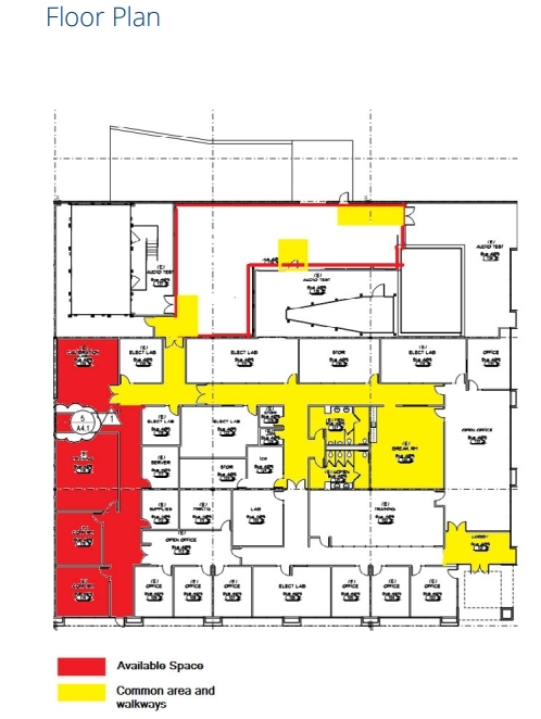 409-433 Dixon Landing Rd, Milpitas, CA en alquiler Plano de la planta- Imagen 1 de 1