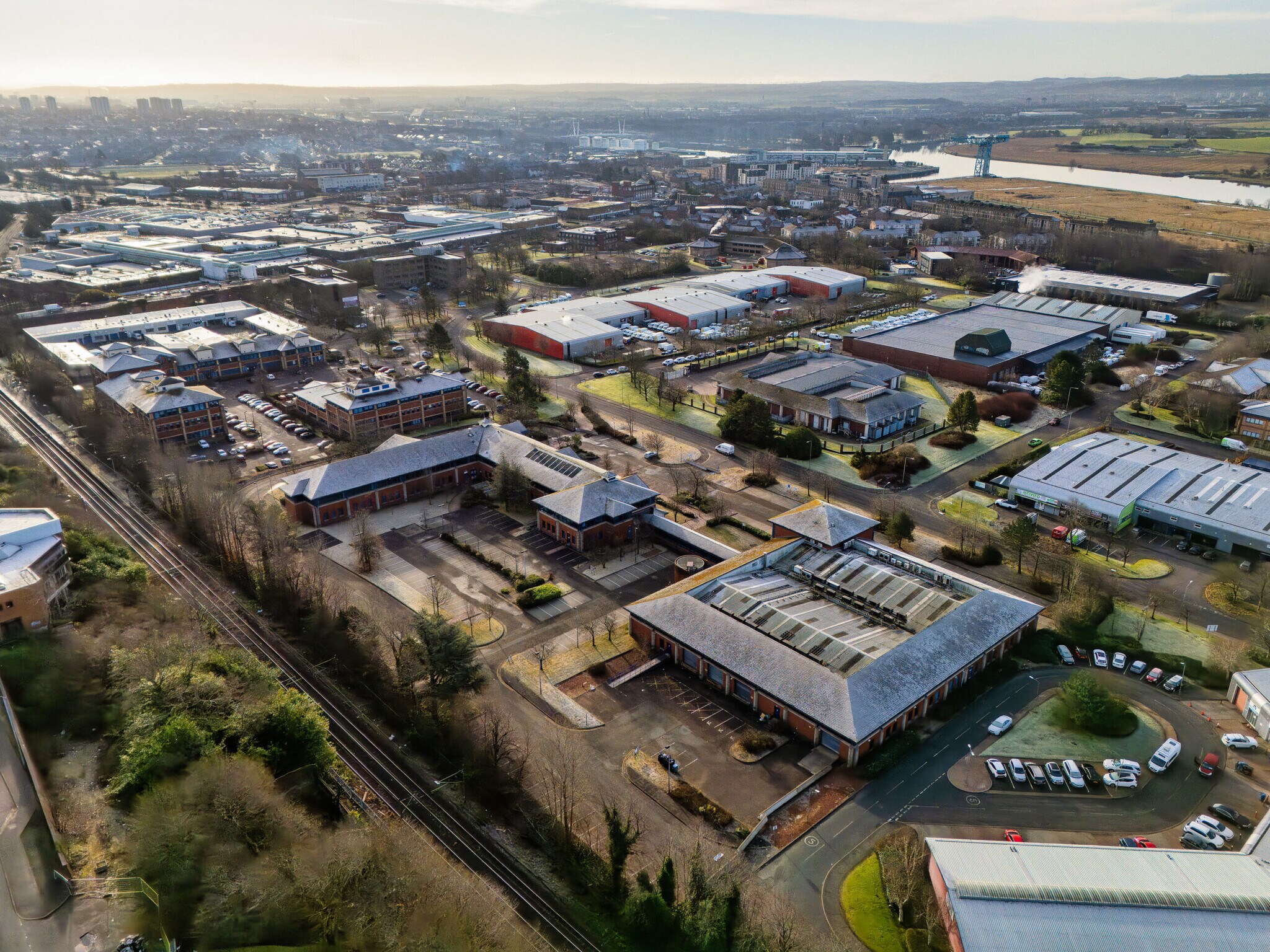 7-8 North Av, Clydebank en venta Vista aérea- Imagen 1 de 10