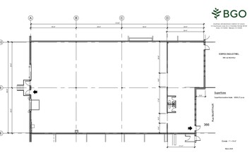 350-390 Rue Mcarthur, Saint-Laurent, QC en alquiler Plano de la planta- Imagen 1 de 1