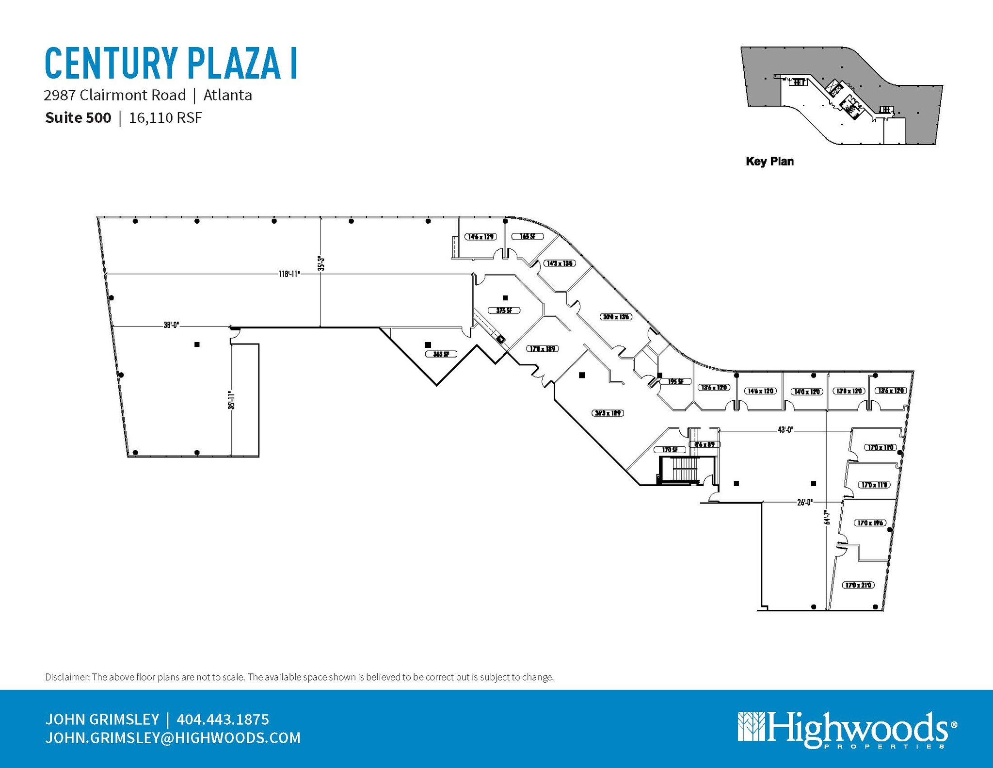 2987 Clairmont Rd NE, Atlanta, GA en alquiler Plano de la planta- Imagen 1 de 1