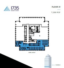 1735 Market St, Philadelphia, PA en alquiler Plano de la planta- Imagen 2 de 2