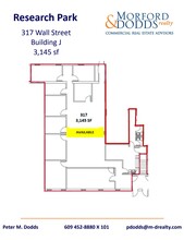 301-325 Wall St, Princeton, NJ en alquiler Plano de la planta- Imagen 1 de 1