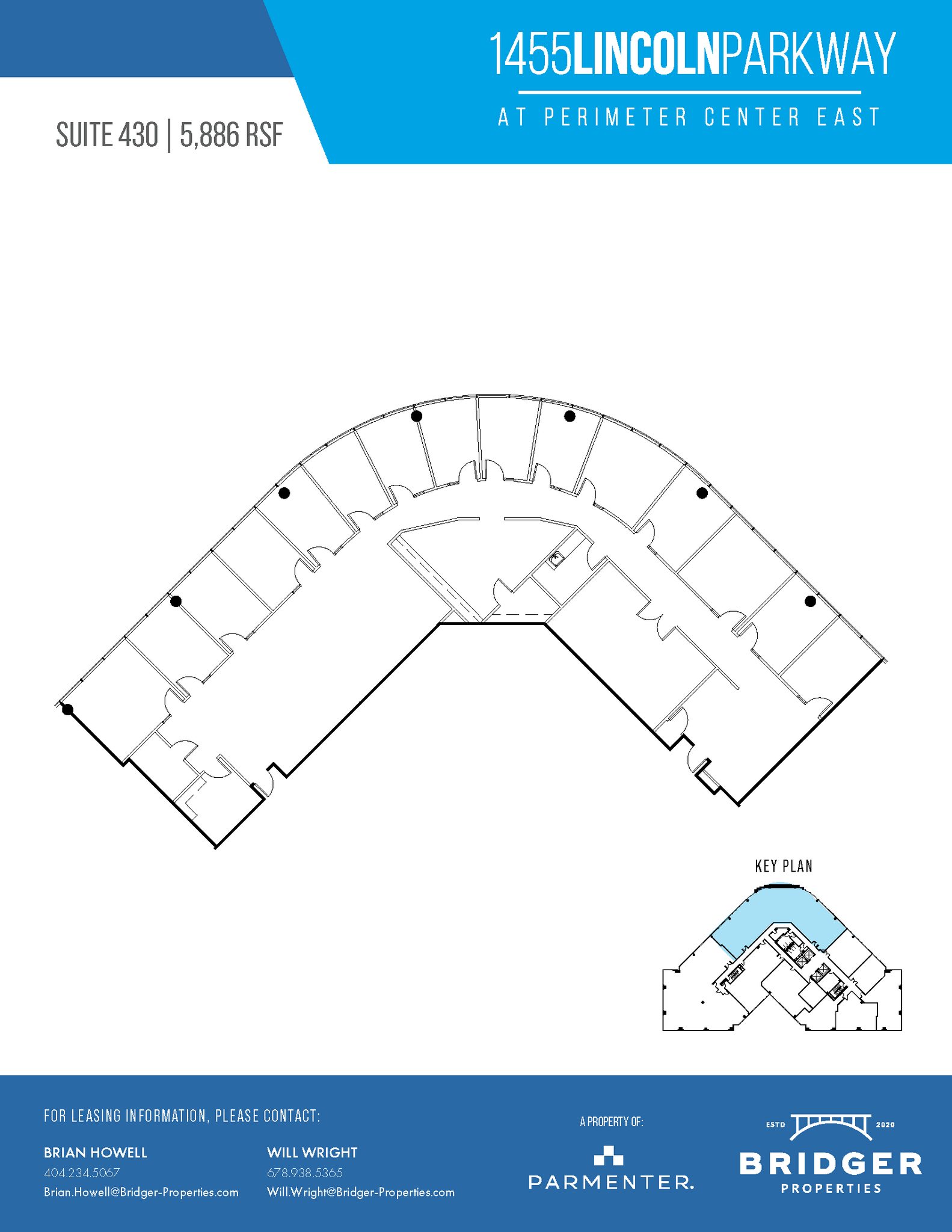 1455 Lincoln Pkwy E, Atlanta, GA en alquiler Plano de la planta- Imagen 1 de 1