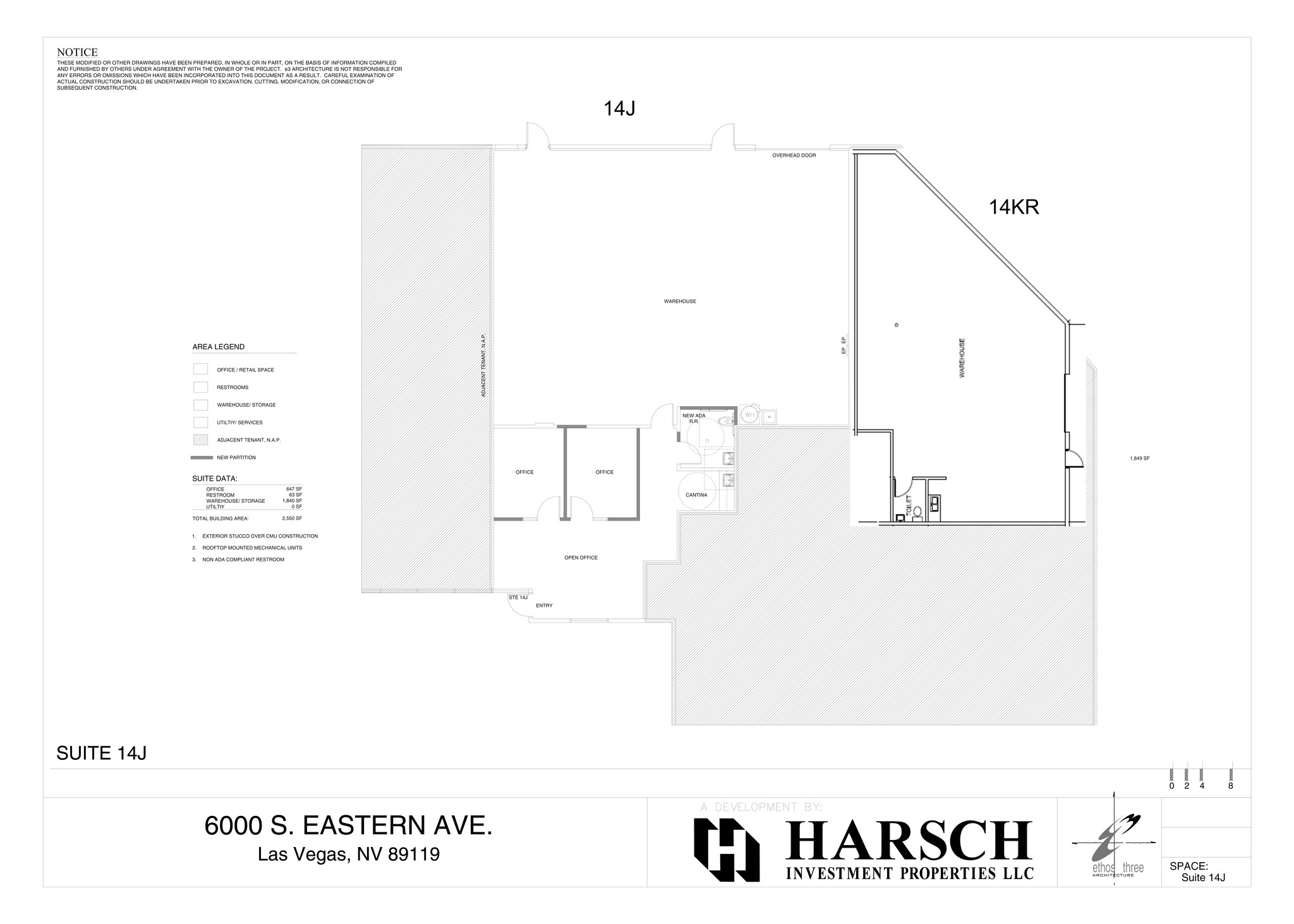 6000 S Eastern Ave, Las Vegas, NV en alquiler Plano del sitio- Imagen 1 de 1