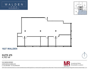 1827 Walden Office Sq, Schaumburg, IL en alquiler Plano de la planta- Imagen 1 de 5