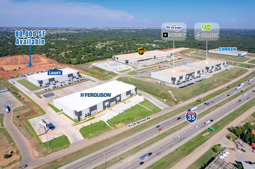 8401 N I 35 Service Rd, Oklahoma City, OK en alquiler - Foto del edificio - Imagen 1 de 16