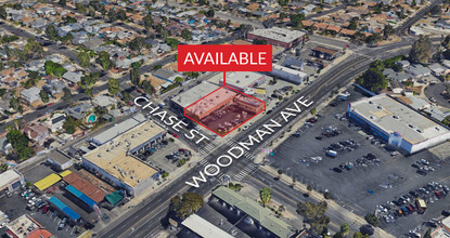 8646-8658 Woodman Ave, Arleta, CA - VISTA AÉREA  vista de mapa