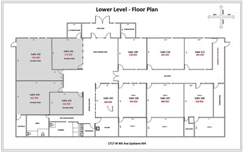 1717 W 6th Ave, Spokane, WA en alquiler Plano de la planta- Imagen 1 de 5