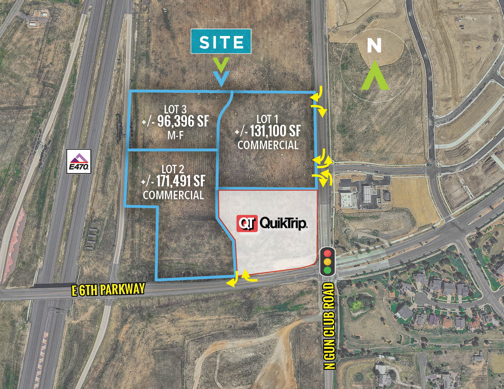 Nwc E 6th Parkway & Gun Club Road, Aurora, CO en venta Foto del edificio- Imagen 1 de 2