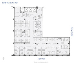 270 Madison Ave, New York, NY en alquiler Plano de la planta- Imagen 1 de 1