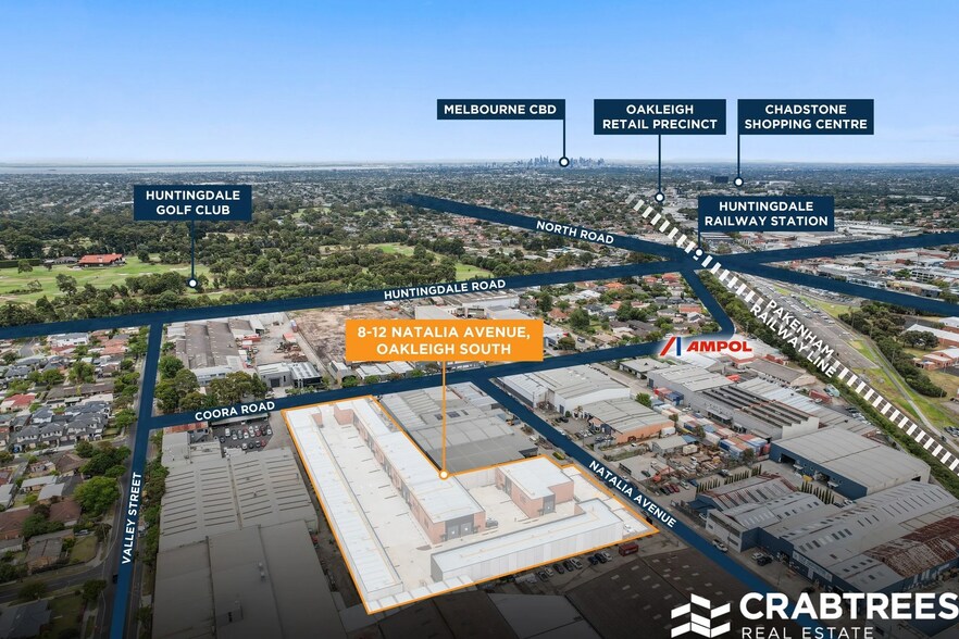 8-12 Natalia Ave, Oakleigh South en alquiler - Vista aérea - Imagen 3 de 3