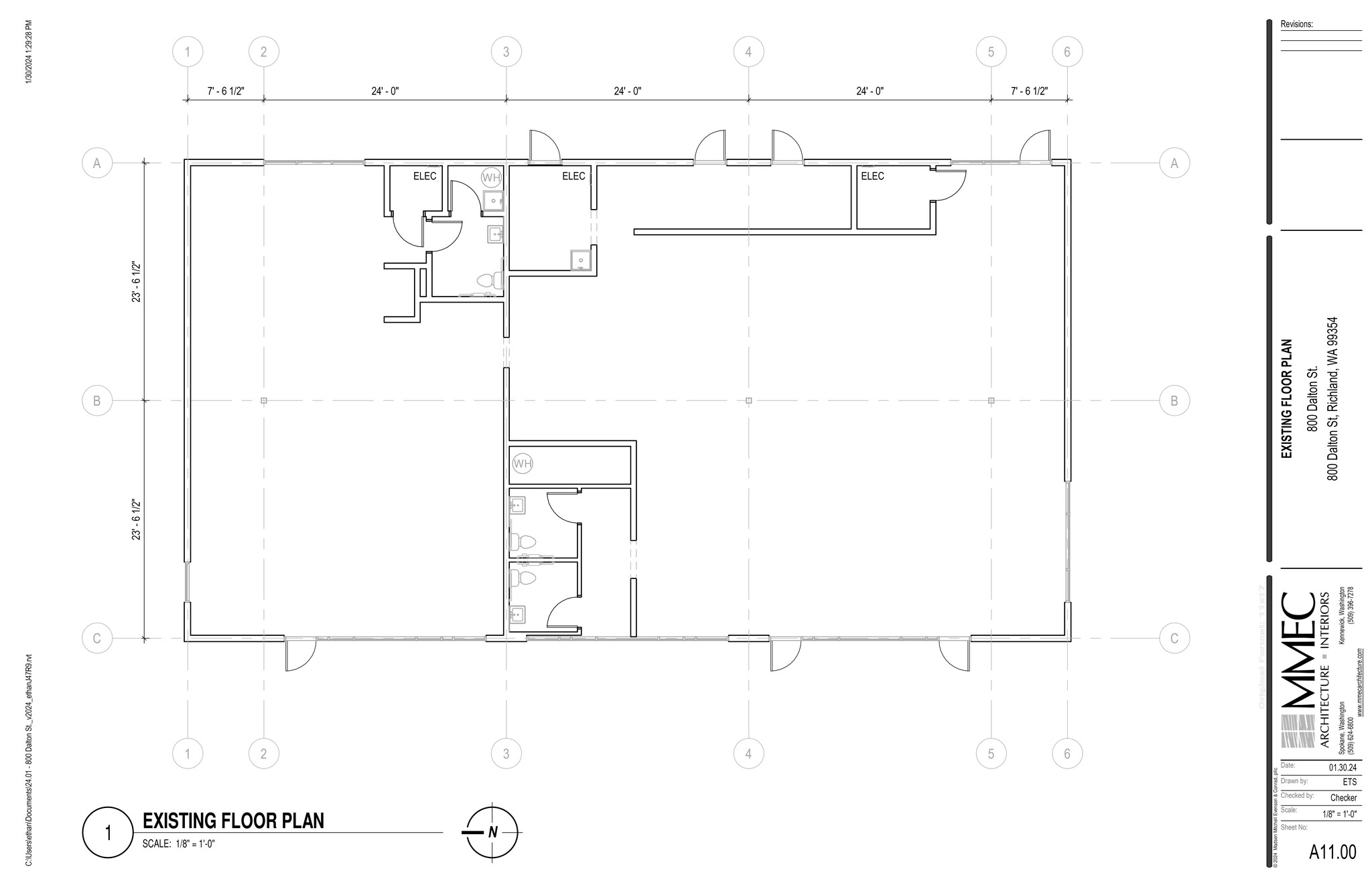 800-808 Dalton St, Richland, WA en alquiler Plano del sitio- Imagen 1 de 6