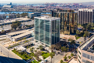 100 Oceangate, Long Beach, CA - vista aérea  vista de mapa