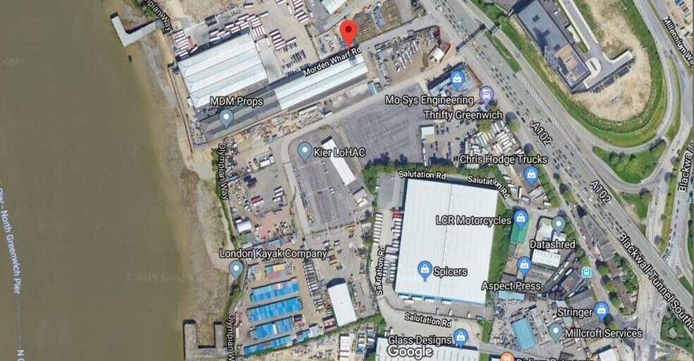 Plot A, B, C - Modern Wharf, London en alquiler - Vista aérea - Imagen 2 de 8
