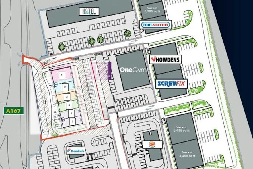 Thinford Ln, Durham en alquiler - Plano del sitio - Imagen 3 de 3