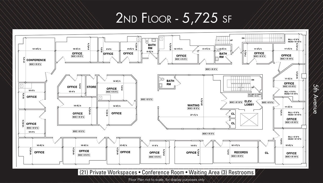 8710 5th Ave, Brooklyn, NY en alquiler Plano de la planta- Imagen 1 de 7