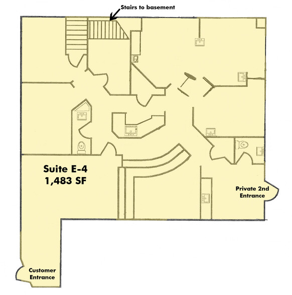 7520 Montgomery Blvd NE, Albuquerque, NM en alquiler - Plano de la planta - Imagen 2 de 10