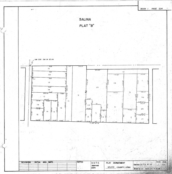 396 N State St, Salina, UT en alquiler - Plano de solar - Imagen 1 de 1