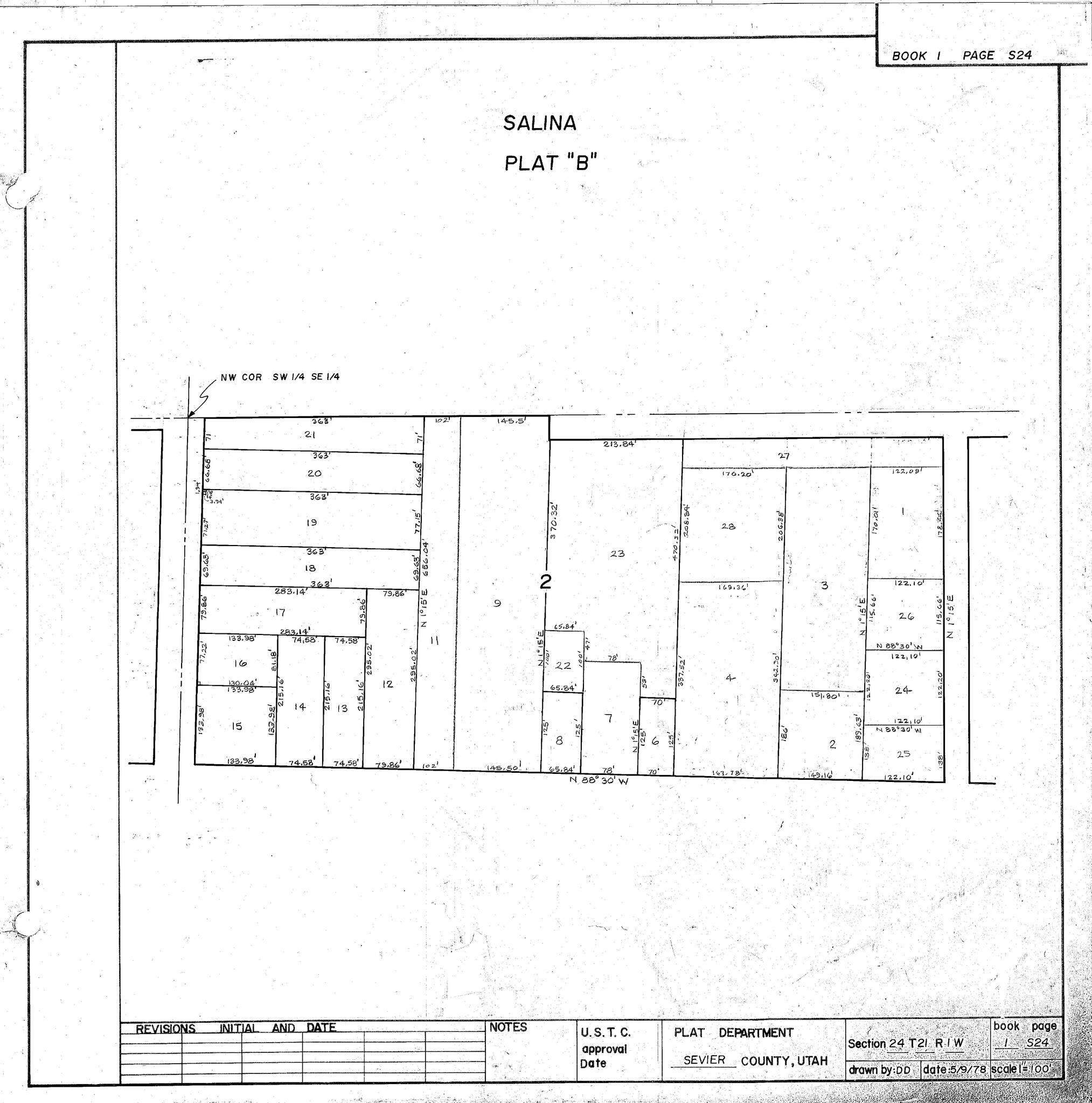 396 N State St, Salina, UT en alquiler Plano de solar- Imagen 1 de 2