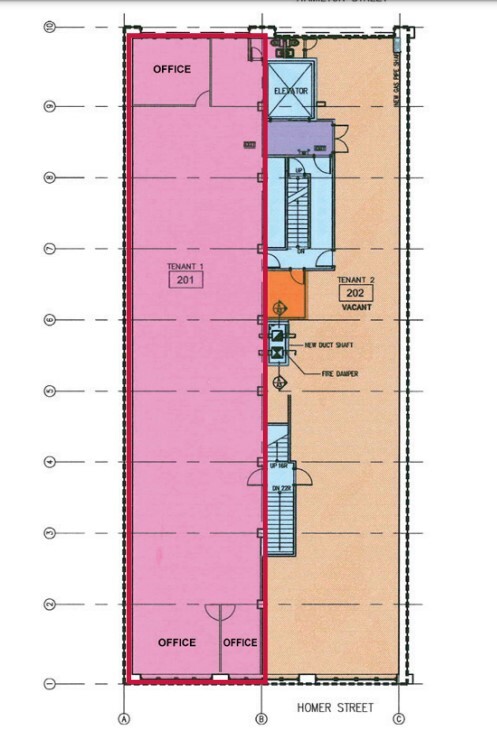 1062 Homer St, Vancouver, BC en alquiler Plano de la planta- Imagen 1 de 7