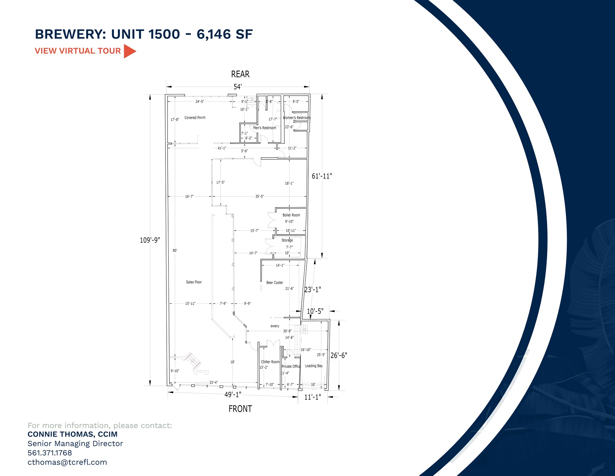 1220-1500 Elizabeth Ave, West Palm Beach, FL en alquiler Plano del sitio- Imagen 1 de 1