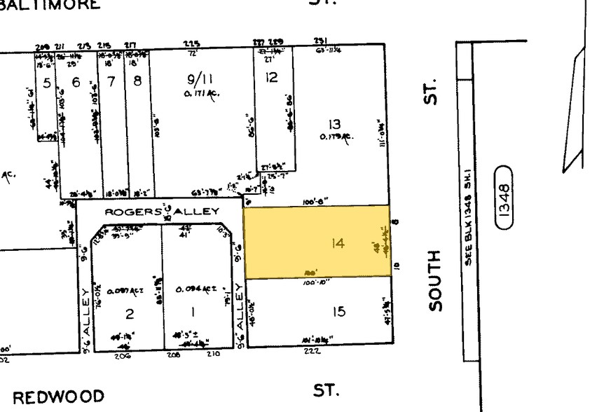 8-10 South St, Baltimore, MD en alquiler - Plano de solar - Imagen 3 de 11