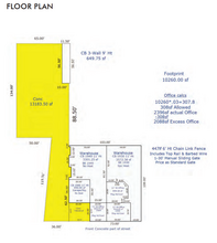 241 W Randall St, Coopersville, MI en venta Plano de la planta- Imagen 1 de 1