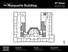 140 S Dearborn St, Chicago, IL en alquiler Plano del sitio- Imagen 2 de 3