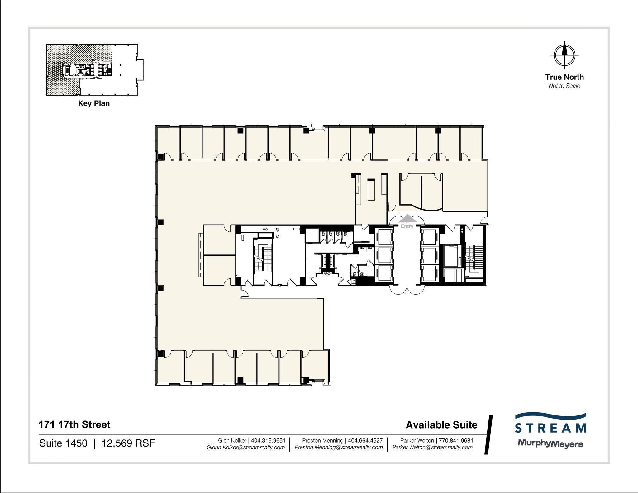 171 17th St NW, Atlanta, GA en alquiler Plano del sitio- Imagen 1 de 1